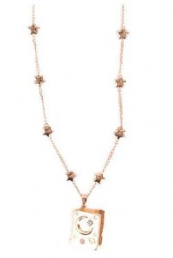 COLLIER MÉDAILLONS DANS LES ÉTOILES